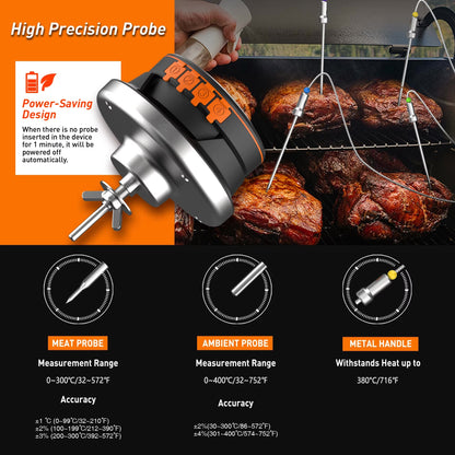 Wireless meat thermometer