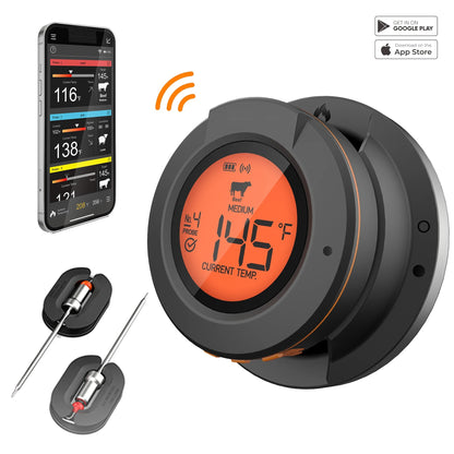 Wireless meat thermometer